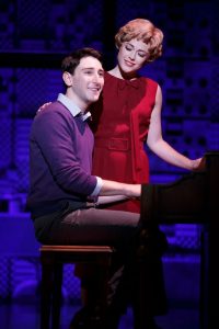 Ben Fankhauser (Barry Mann) and Erika Olson (Cynthia Weil) provide some comic relief as King's rival songwriters. (Courtesy photo)