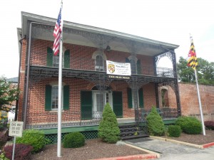 The old arsenal in Pikesville was once used as a home for Confederate veterans. (Anthony C. Hayes)