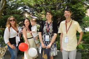 Mary Bonk, Katherine Hunter, Gabriel, Monica Kassab and Christopher McAvoy at Kraków in the Capital.