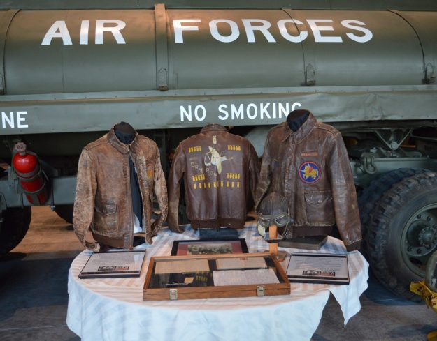 An Air Force display at the World War II American Experience. (Anthony C. Hayes)