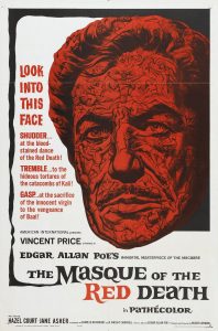 Vincent Price starred in the Roger Corman film "The Masque of the Red Death".