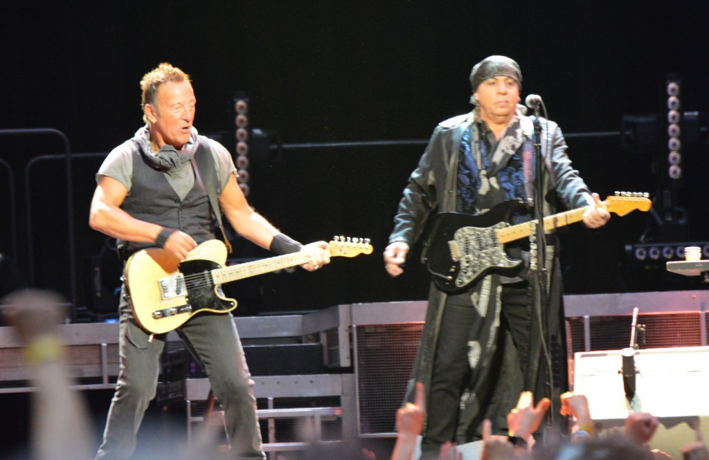 The Boss and Little Steven rocking Royal Farms Arena (All photos by Chris Swanson)