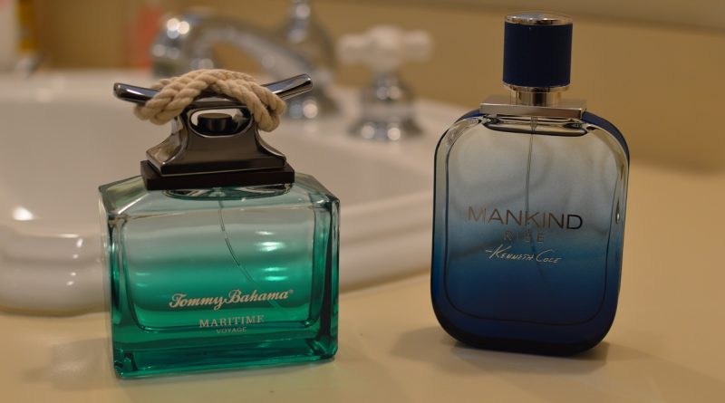 Tommy Bahama and Kenneth Cole colognes (credit Anthony C. Hayes)