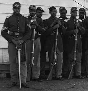 Maryland raised six regiments of Colored Troops.